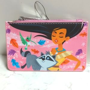 NWT Disney Pocahontas Colors of the Wind Card Case Wallet
